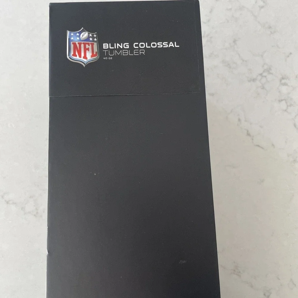 Cleveland Browns Bling Colossal 40oz Stainless Steel Tumbler Limited Edition NIB